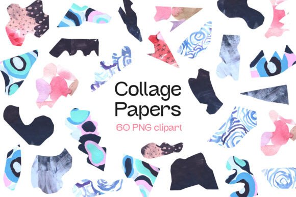 Download Collage Torn Papers Clipart &amp; Stickers - Premium Resources